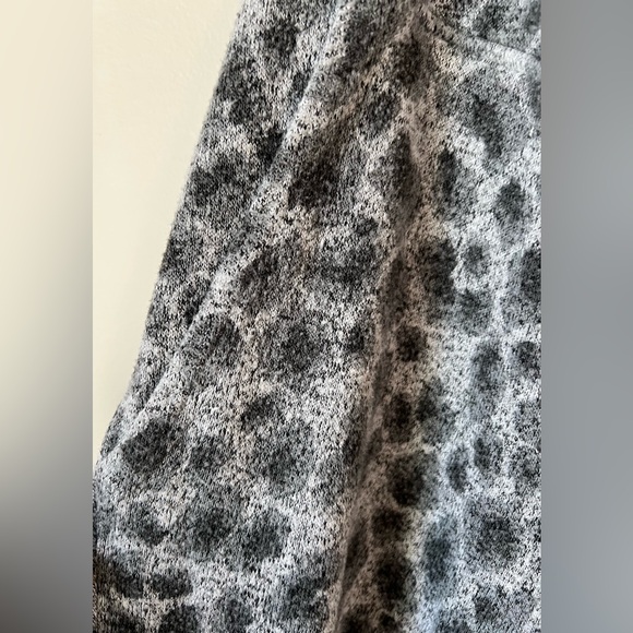 Soma Women's Brushed Cozy Pajama Lounge Pants Gray Leopard Animal Print Size XXL - Picture 6 of 11